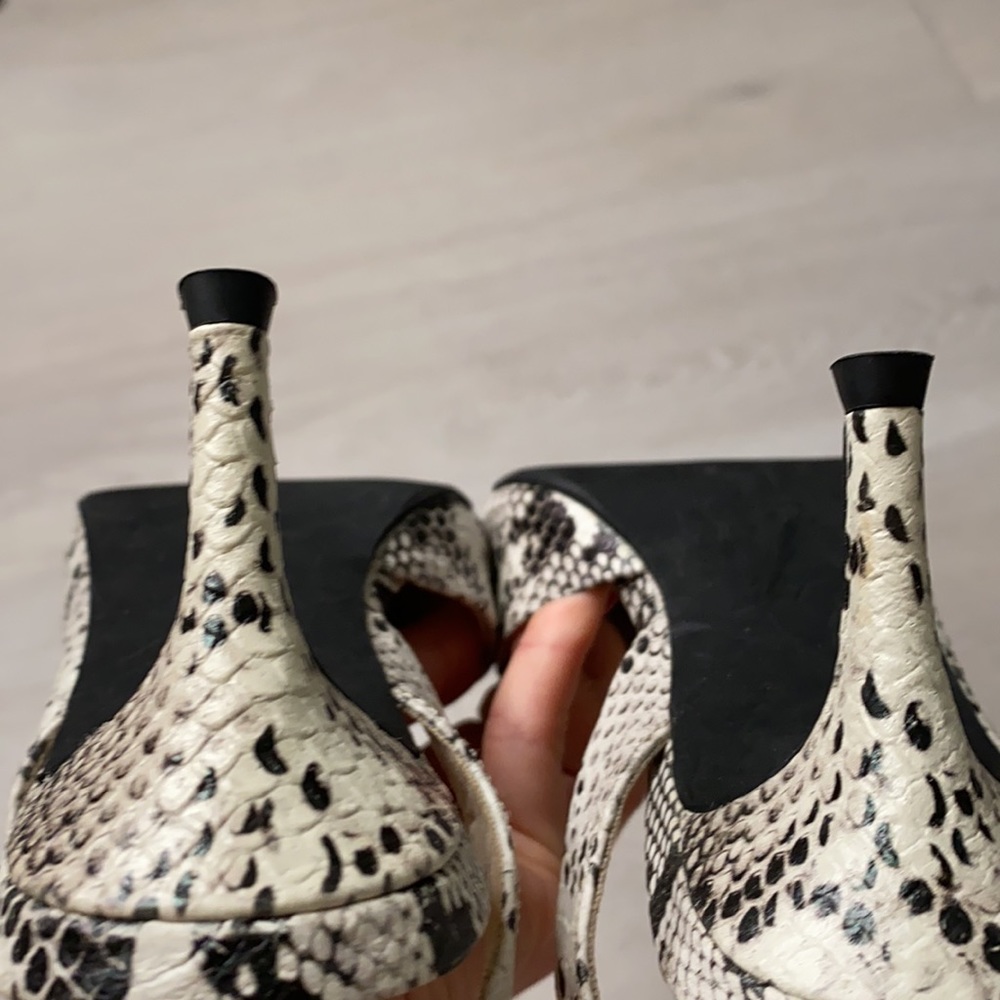 Sling Back Python Heels - image 6